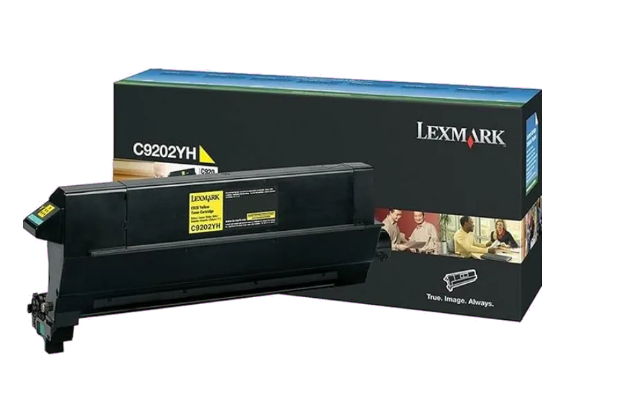 Lexmark C9202YH Cartus toner Yellow, ORIGINAL, Regular, Standard Capacity, 14000 pag. 