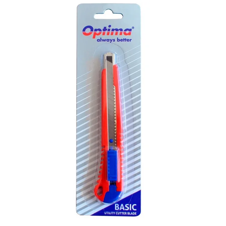 Optima Cutter basic 9mm SK7 sina metalica blocare