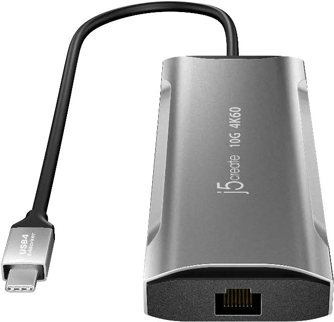 j5create 4K60 Elite USB-C Travel Dock 10Gbps 