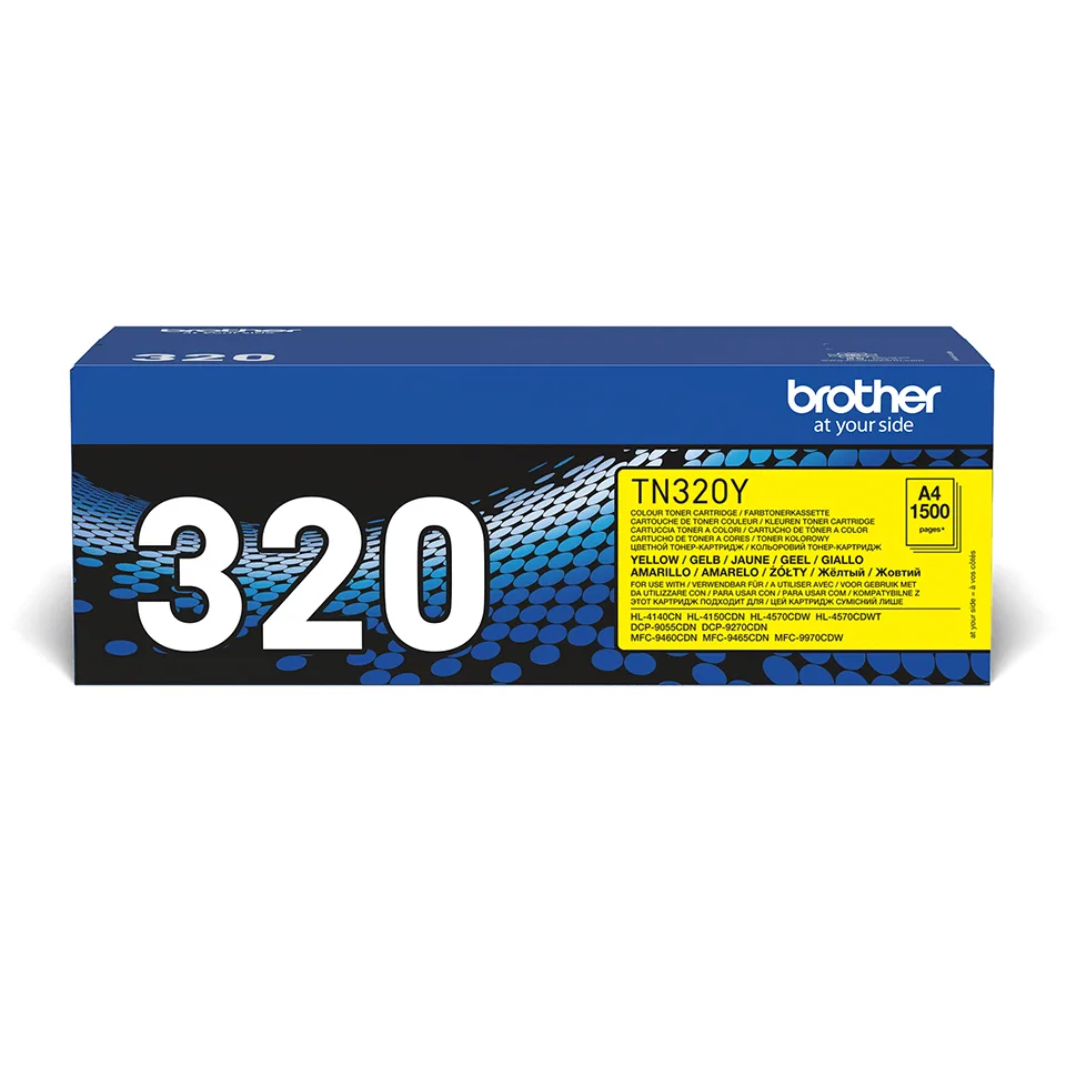 Brother Toner yellow TN-320Y, 1500 pagini, pentru MFC-9460CDN 