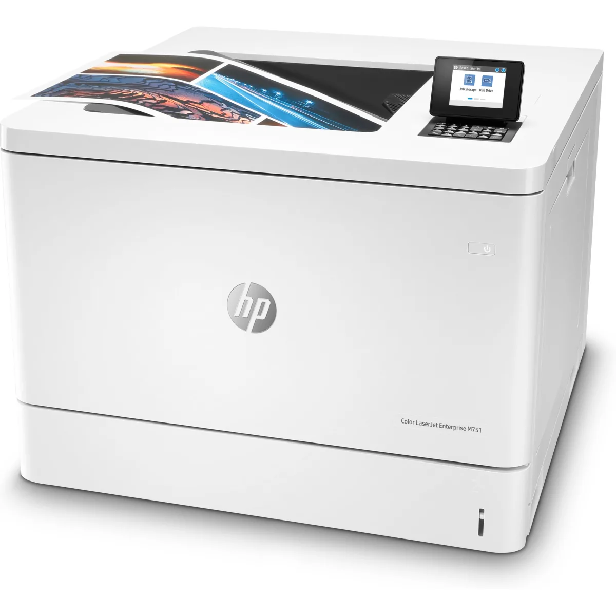 HP Color LaserJet Enterprise M751dn imprimanta A3 41 ppm (T3U44A) angle