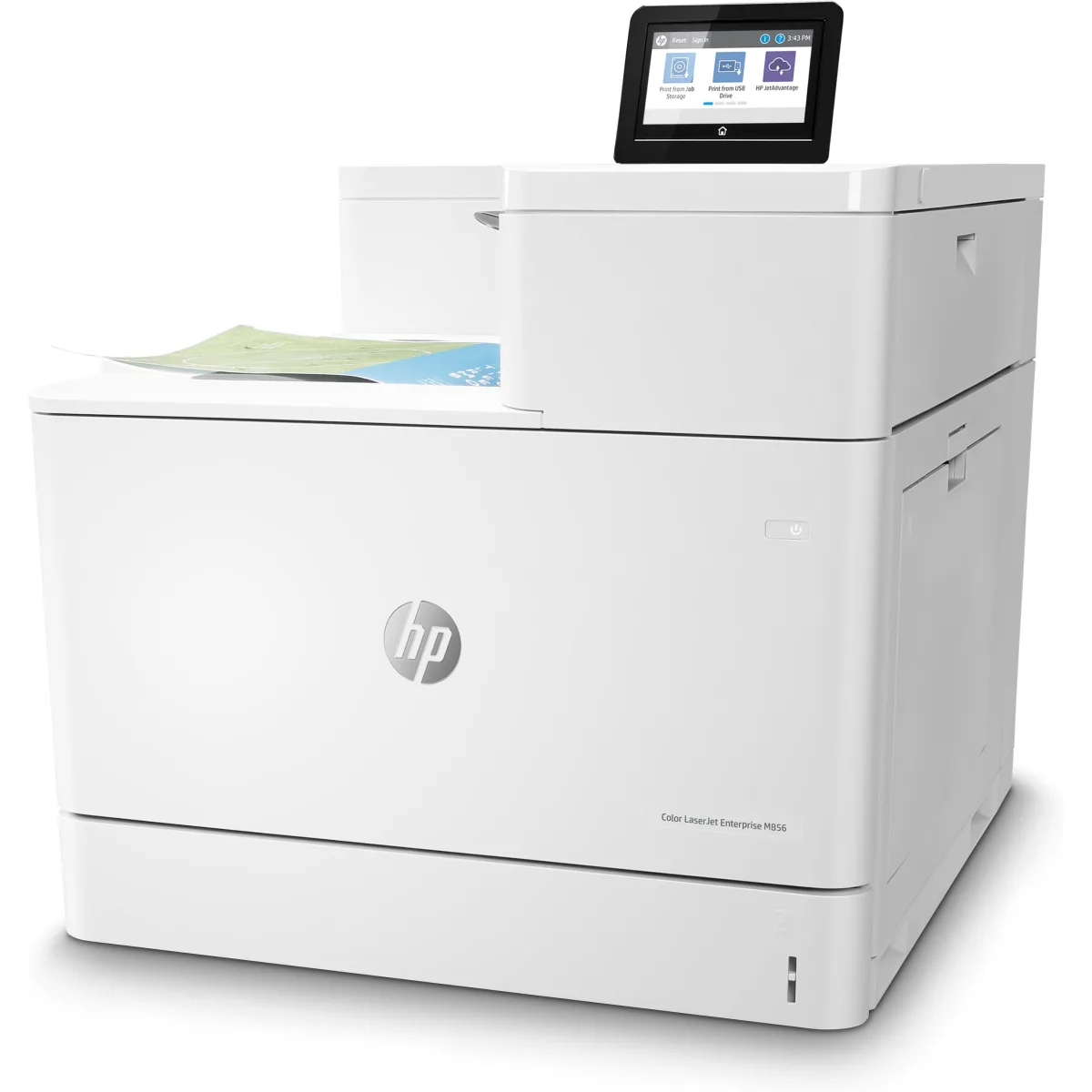 HP Color LaserJet Enterprise M856dn imprimanta A3 56 ppm (T3U51A) angle