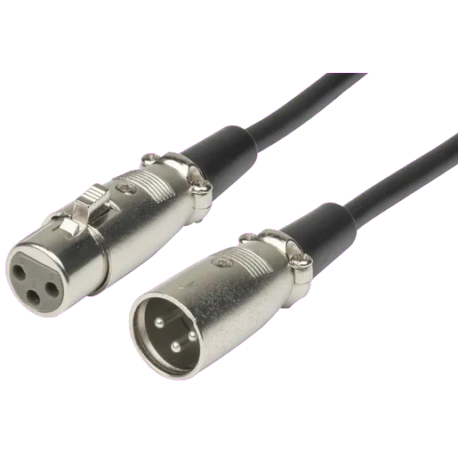 MicroConnect Cablu audio XLR 1m 3 pini tata-mama