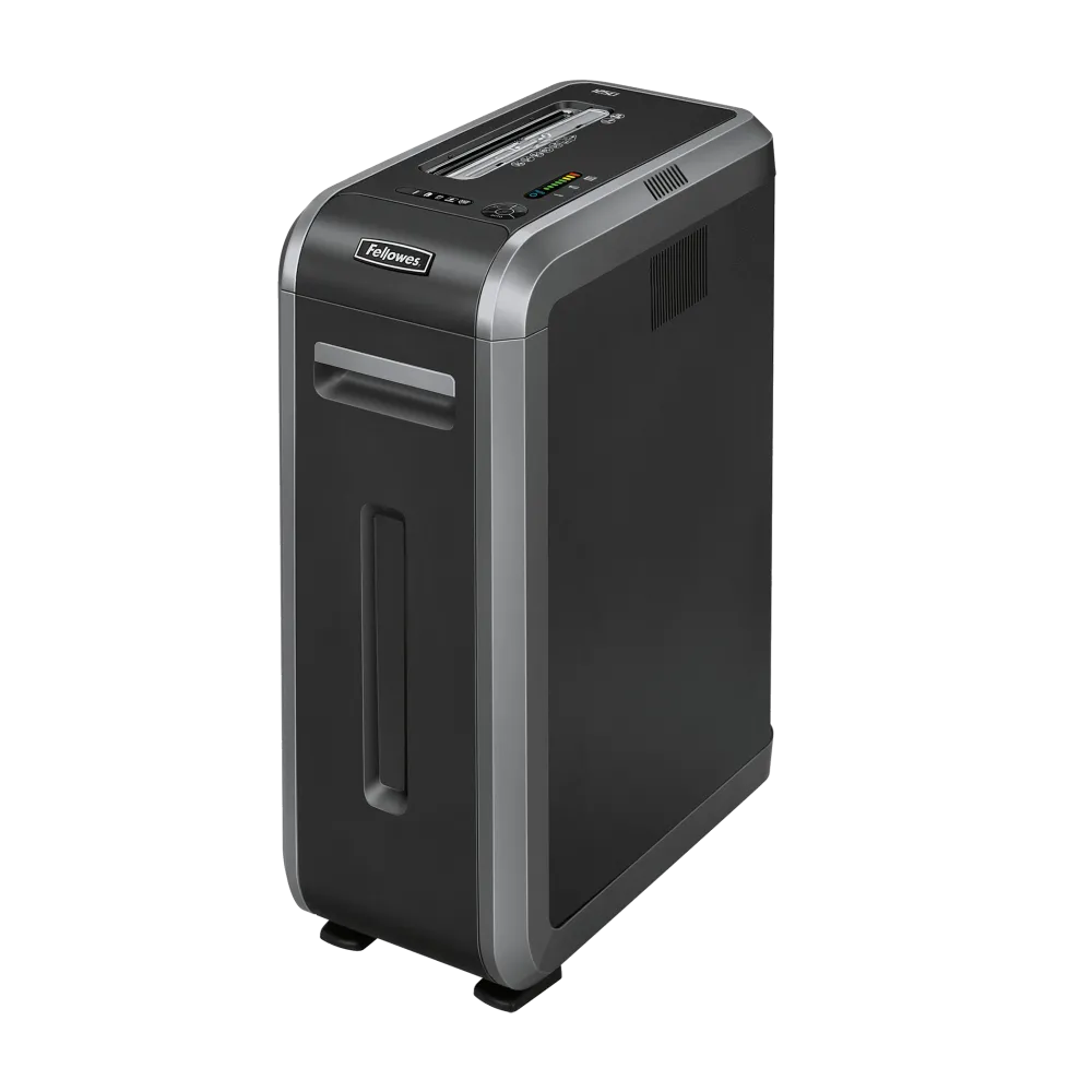 Fellowes Distrugator documente 125Ci, 18 coli, particule 4x38 mm, P-4, cos 53L