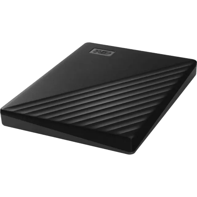 Western Digital My Passport HDD portabil 2TB 2.5inch USB 3.2 slim criptare 256-bit AES negru 