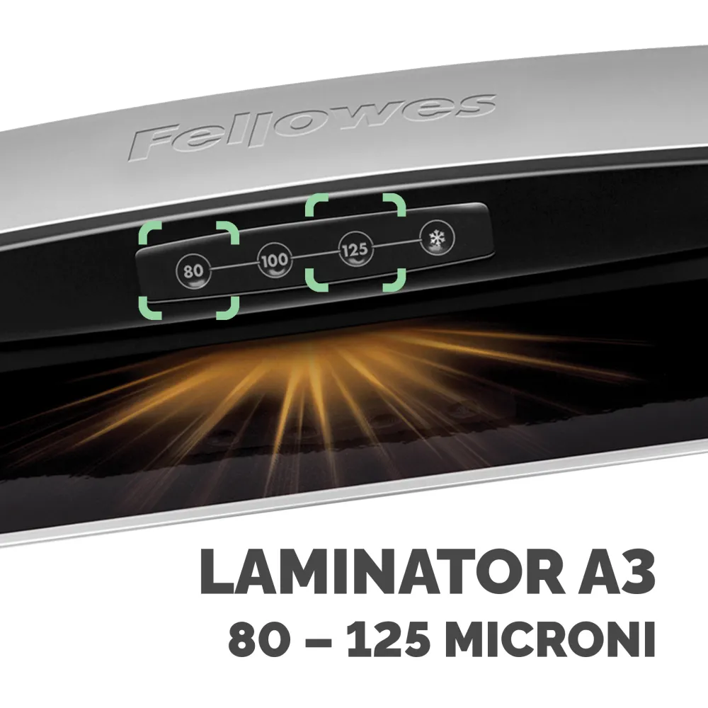 Fellowes Laminator A3 Saturn3i 125mic 320mm 300mm/min InstaHeat 