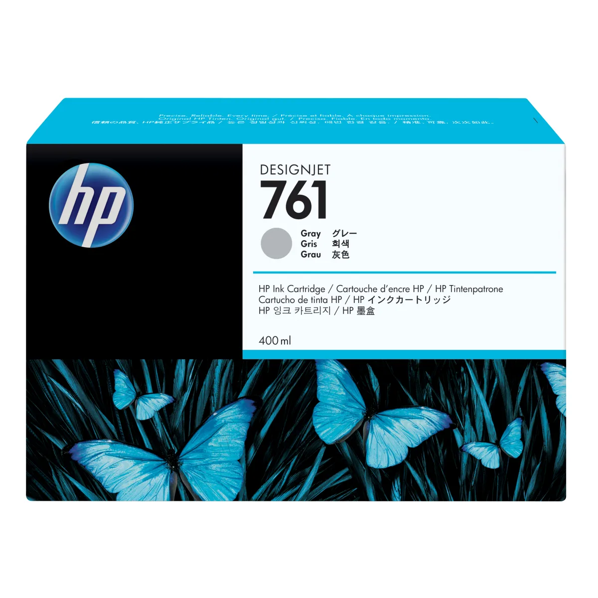 HP CM995A Cartus ink no. 761 400ml Gray pt. DesignJet standard yield