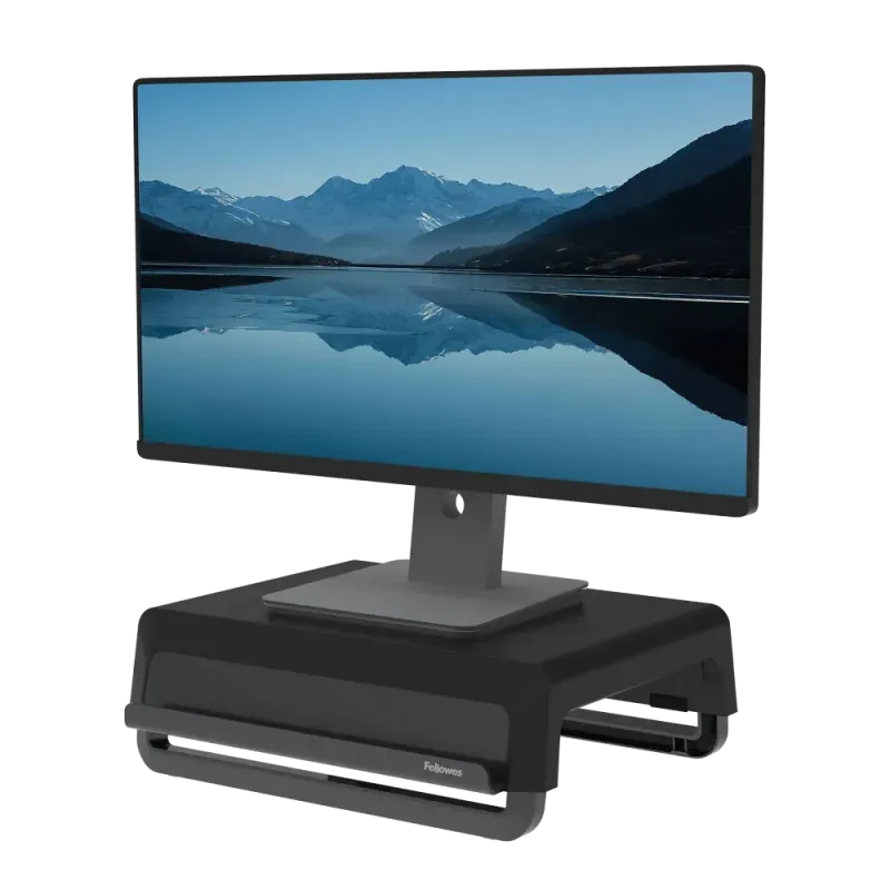 Fellowes Breyta suport pentru monitor reglabil pe inaltime suporta 15Kg negru 
