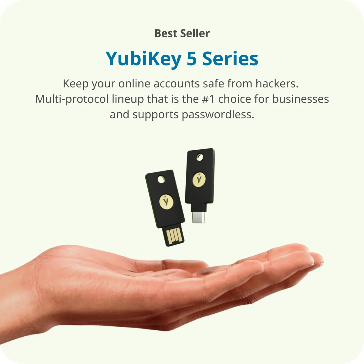 Yubico YubiKey 5C NFC, cheie securitate USB-C cu NFC 