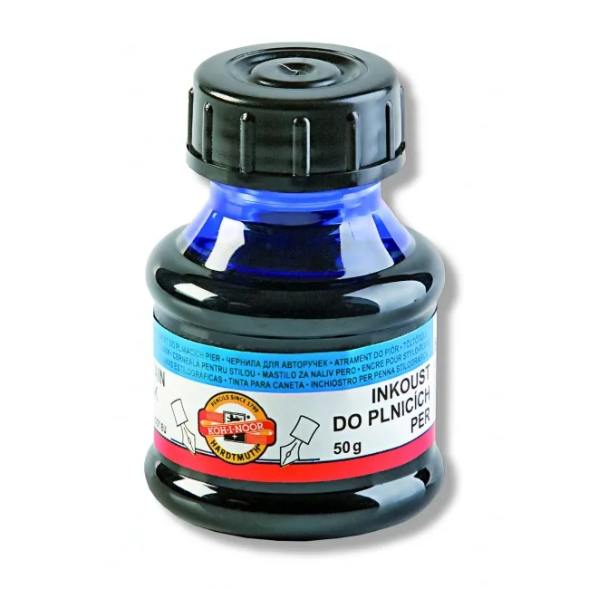 Koh-I-Noor Cerneala albastra calimara 50ml