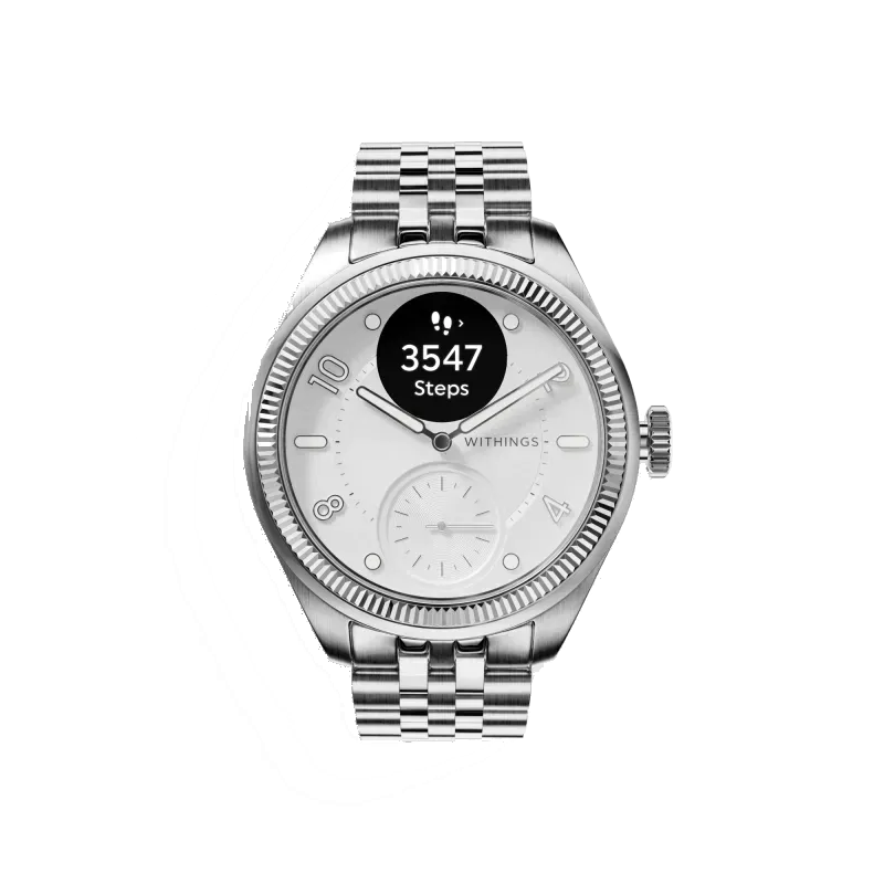 Withings ScanWatch Nova Brilliant 39mm - Titanium Silver 
