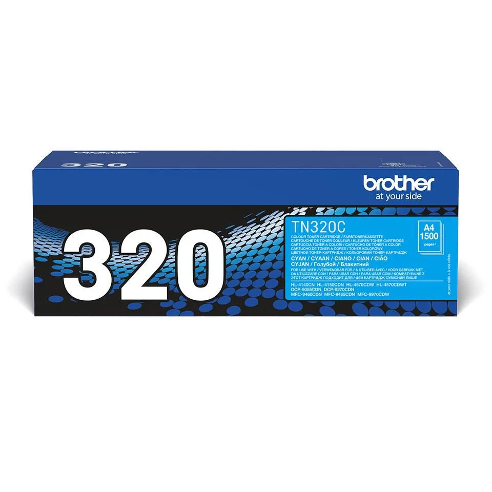 Brother Toner cyan TN-320C, 1500 pagini, pentru MFC-9460CDN