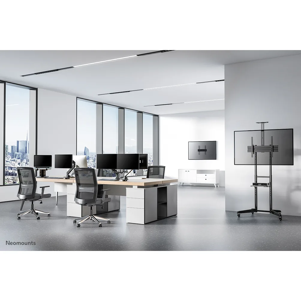 Neomounts FL50-550BL1 Stand TV mobil de podea pentru display 37-70inch angle