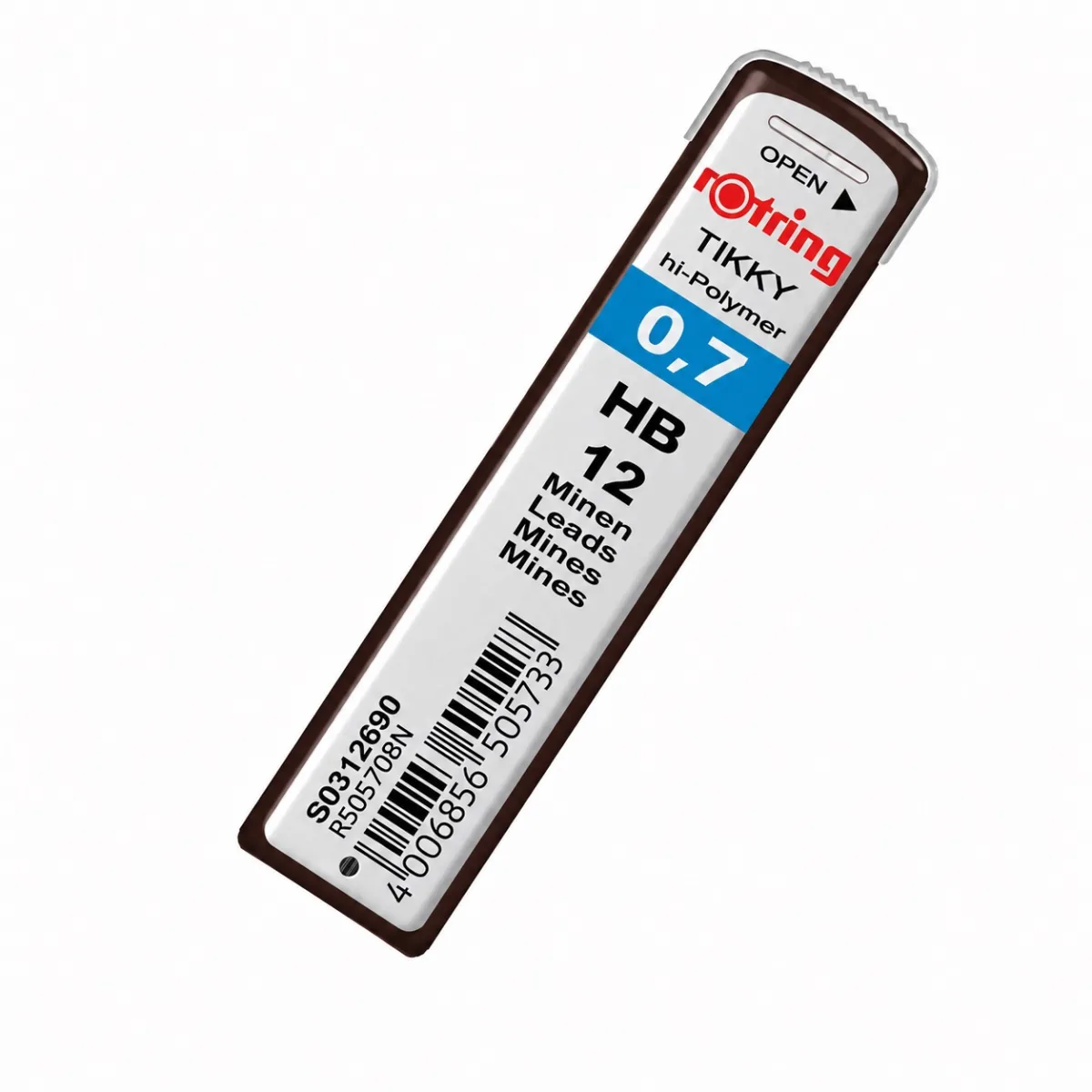 Rotring Rezerva mine 0.7 HB creion mecanic set 12