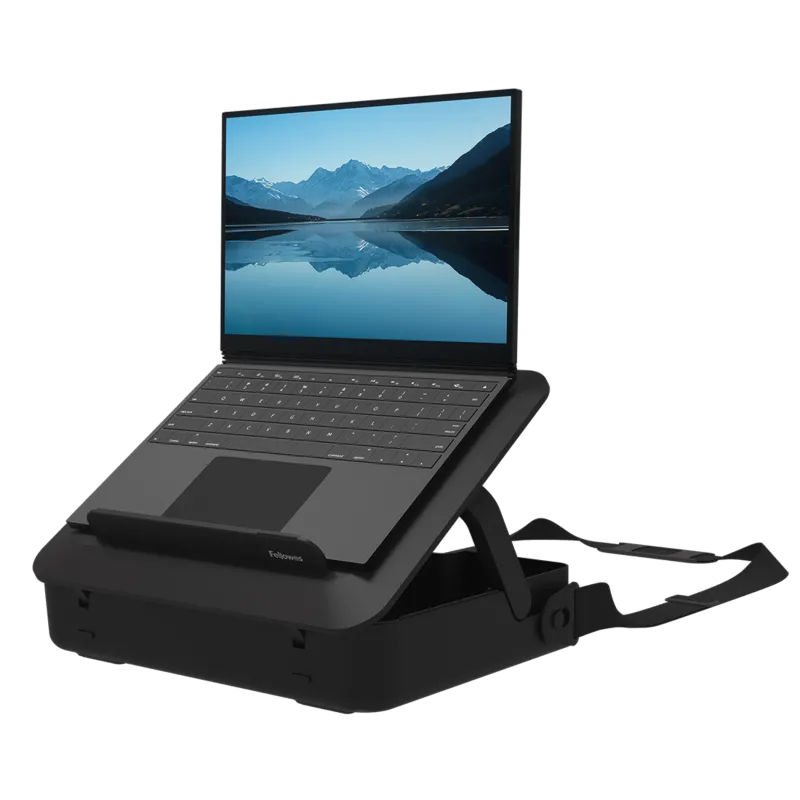 Fellowes Geanta suport laptop 14 inch 2 in 1 reglabila