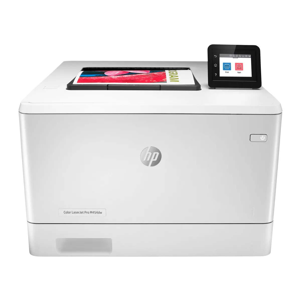 HP LaserJet Pro M454dw imprimanta laser color A4 Wi-Fi (W1Y45A) angle