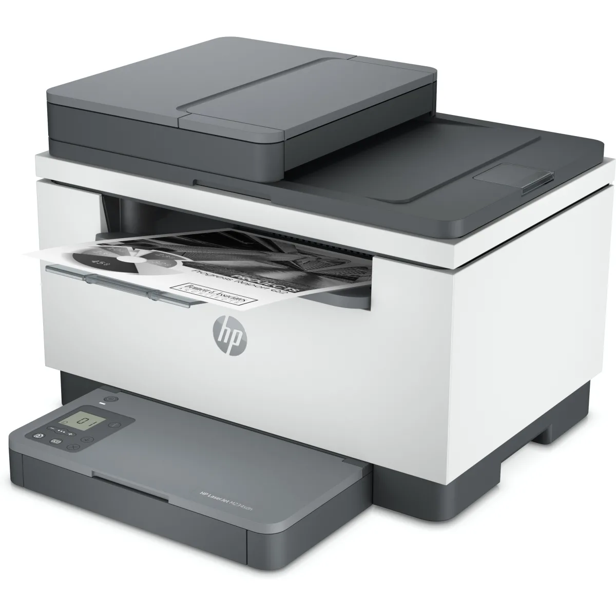HP LaserJet MFP M234sdn multifunctional mono ADF retea (6GX00F) angle