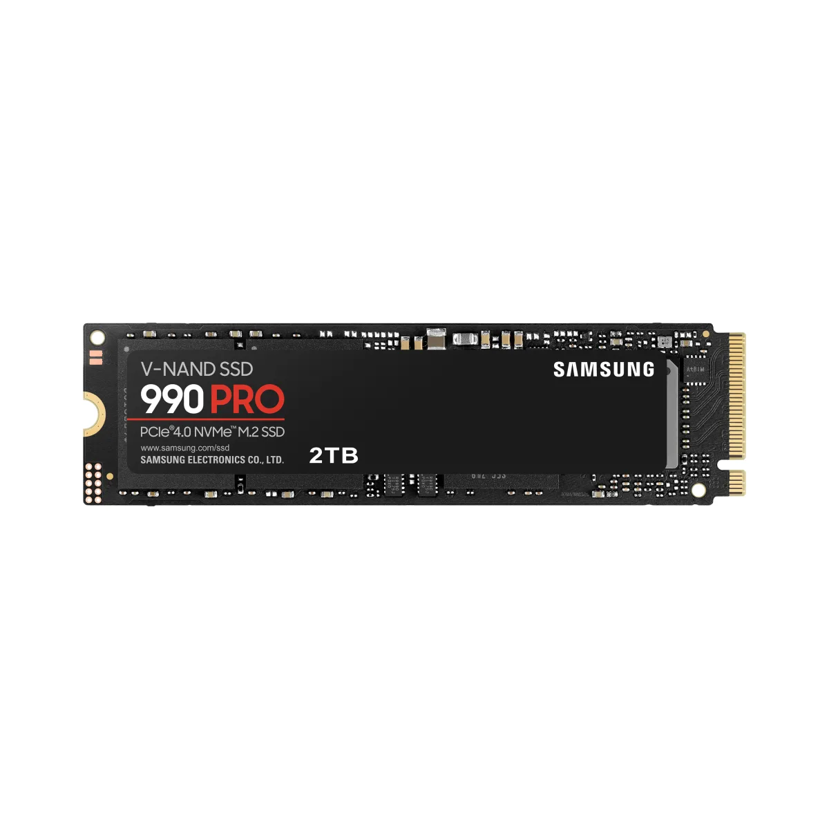 Samsung 990 PRO SSD 2TB, NVMe 2.0 M.2 2280 PCIe Gen 4.0 x 4, R/W speed:7450/6900 MB/s