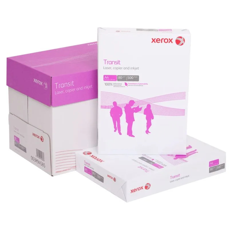 Xerox Hartie A3 80g/mp Transit, top 500 coli