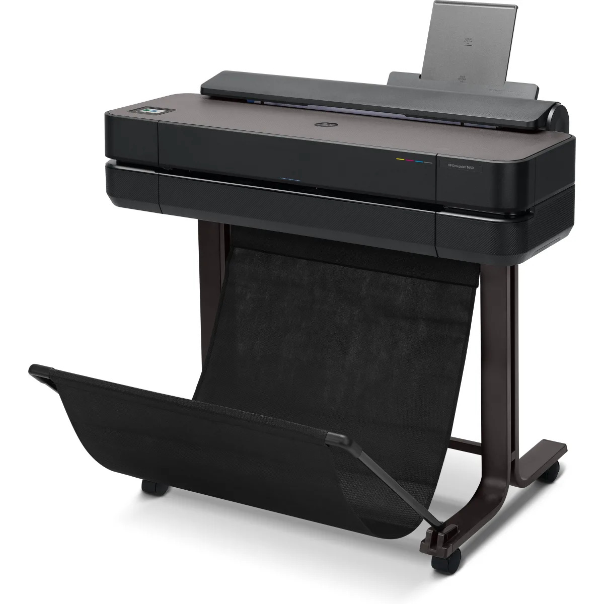 HP DesignJet T650 plotter A1 24 inch cu stand (5HB08A) angle