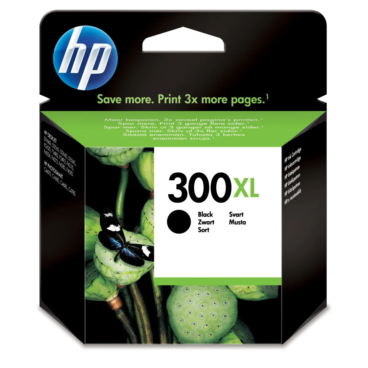 HP 300XL cartus cerneala negru pigment 12 ml, 600 pagini