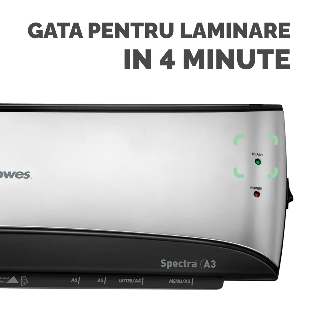 Fellowes Laminator A3 Spectra 125mic 320mm 300mm/min 2role 