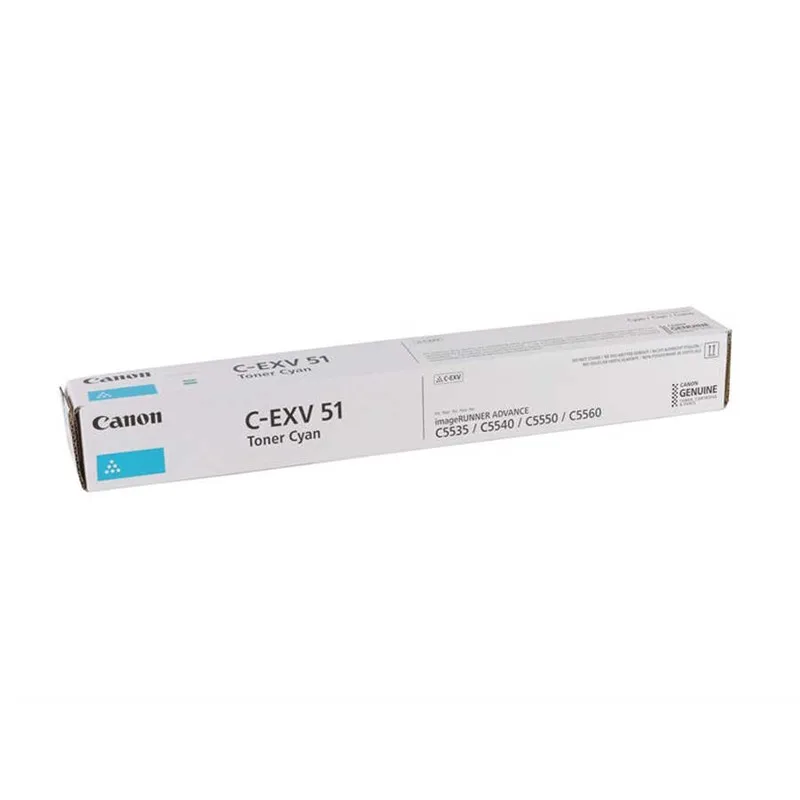 Canon C-EXV51 Toner Cyan iR-ADV C5535 / 5535i / 5545i / 5555i / 5560i / 5735i / 5740i