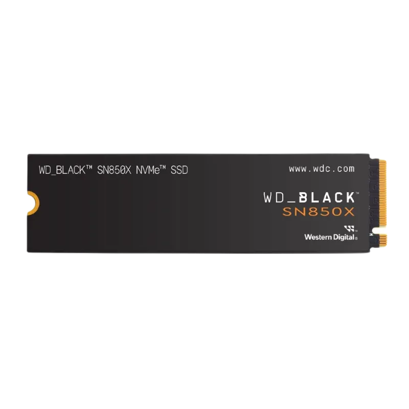 Western Digital SSD WD Black SN850X 2TB M.2 2280 PCIe Gen4 x4 NVMe, Read/Write: 7300/6600 MBps,