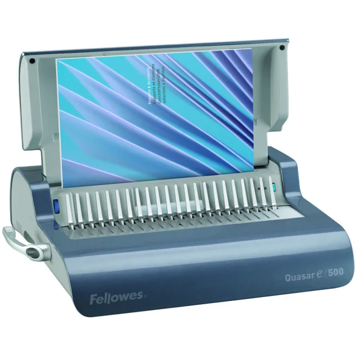Fellowes Aparat indosariat electric A4 Quasar E500 500 coli 20 coli