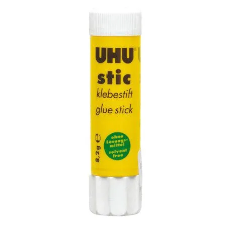 UHU Stick adeziv solid 8.2g fara solvent hartie carton