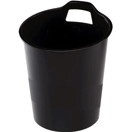 Fellowes Cos deseuri 15L Green2Desk, plastic reciclat, negru