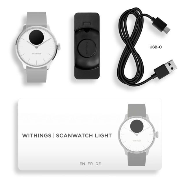 Withings Scanwatch Light 37mm - White 