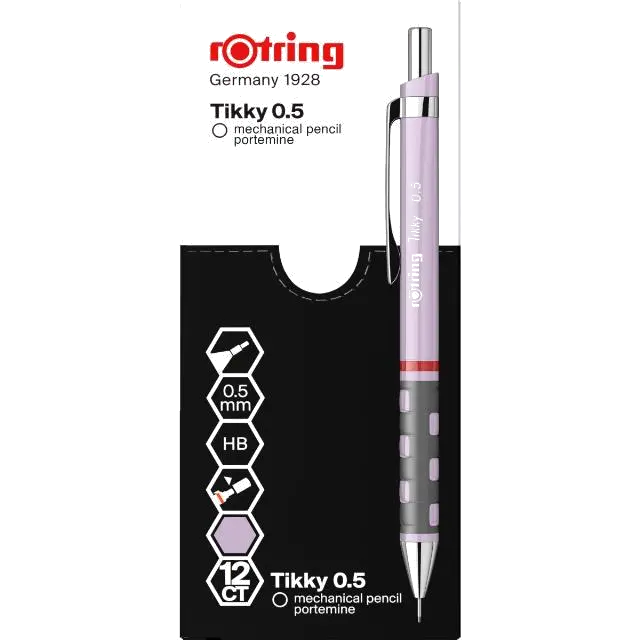 Rotring Creion mecanic 0.5mm TIKKY 3 corp mov sidefat 
