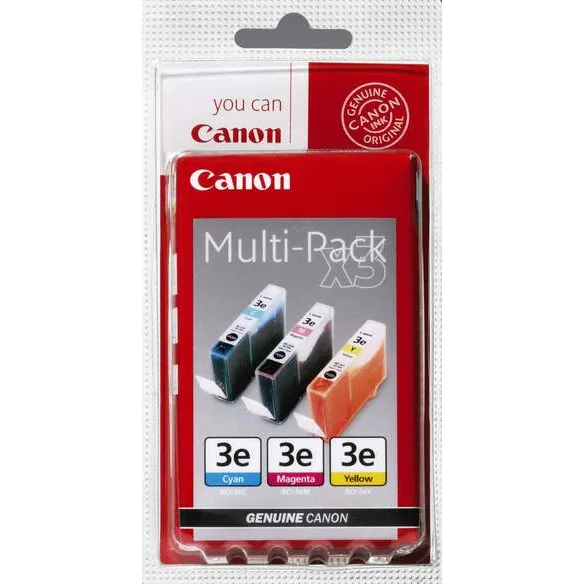 Canon BCI-3eMultipack(C+M+Y) Set 3 rezerve Cyan/Magenta/Yellow