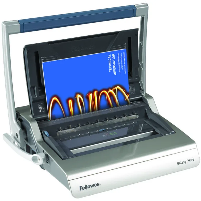 Fellowes Aparat indosariat A4 GalaxyWire 130 coli 20 coli inelemetalice