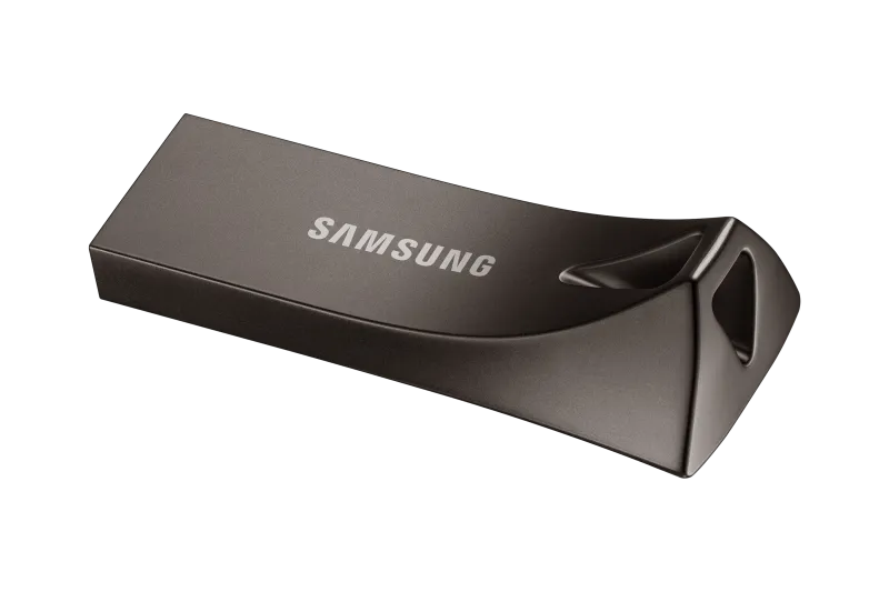 Samsung Memorie USB 128GB Bar Plus, USB 3.1 Gen1, viteza 400/MBs, Titan Gray 