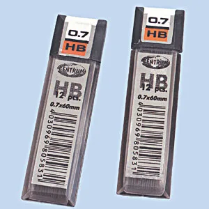 Centrum Rezerve creion mecanic 0.7mm HB 12buc/set