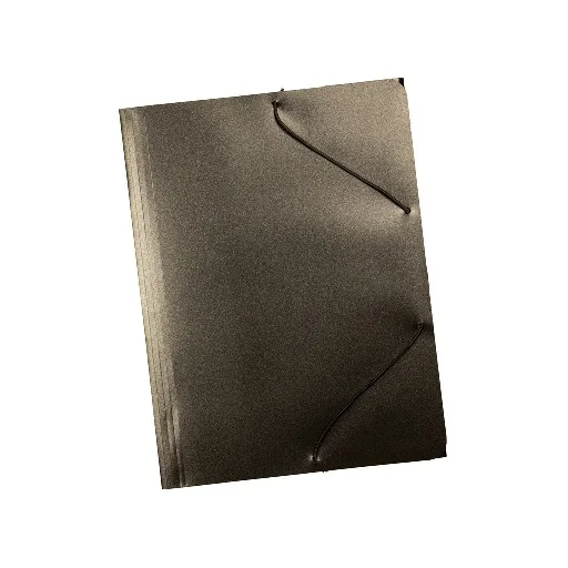 Office Mapa plic A4 plastic neagra cu elastic la colturi