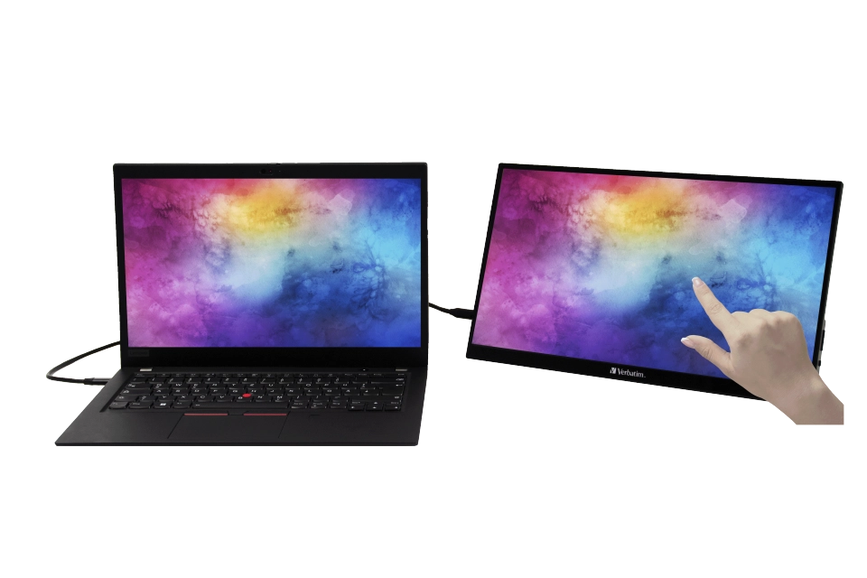Verbatim PMT-17 monitor portabil touchscreen 17.3 inch IPS FHD 