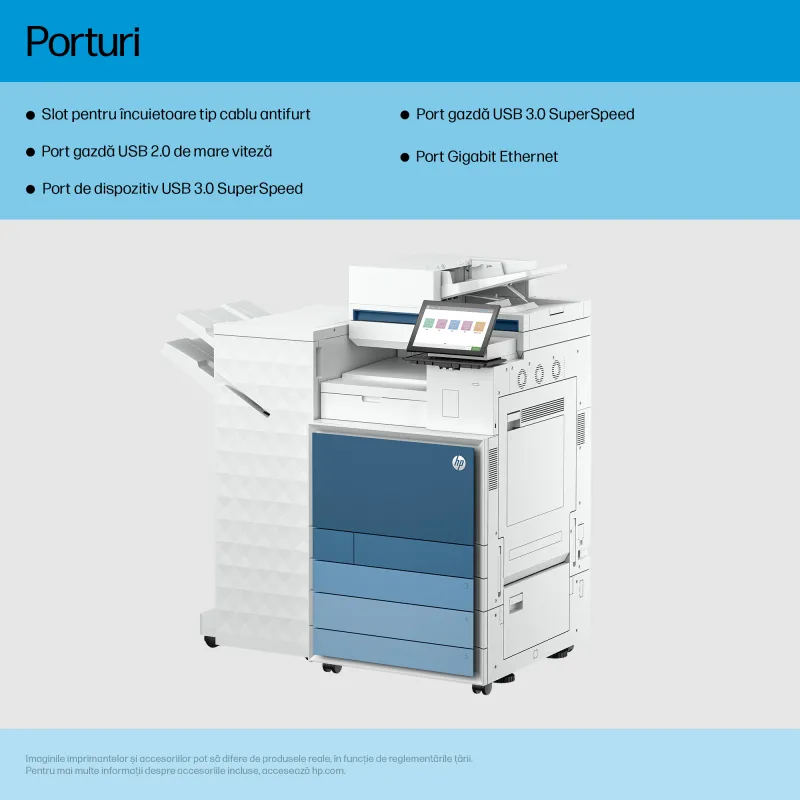 HP LaserJet Enterprise Flow 8801z+ multifunctional A3 color, 60 ppm 