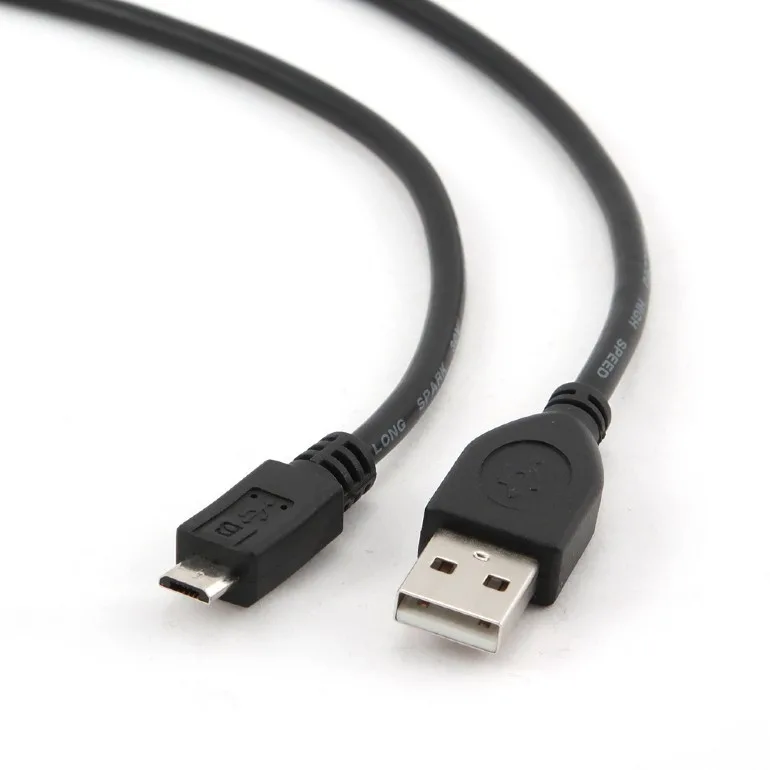 Gembird Cablu USB-A 2.0 (T) la Micro-USB 2.0 (T) 1.8m black