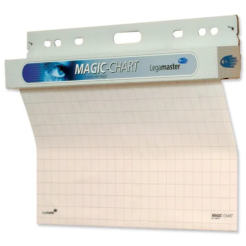 Legamaster MagicChart set 25 folii electrostatice 60x80cm