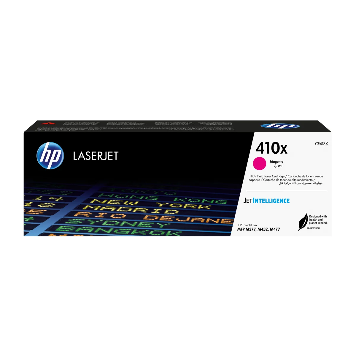 HP Toner original 410X Magenta 5000 pag (CF413X)