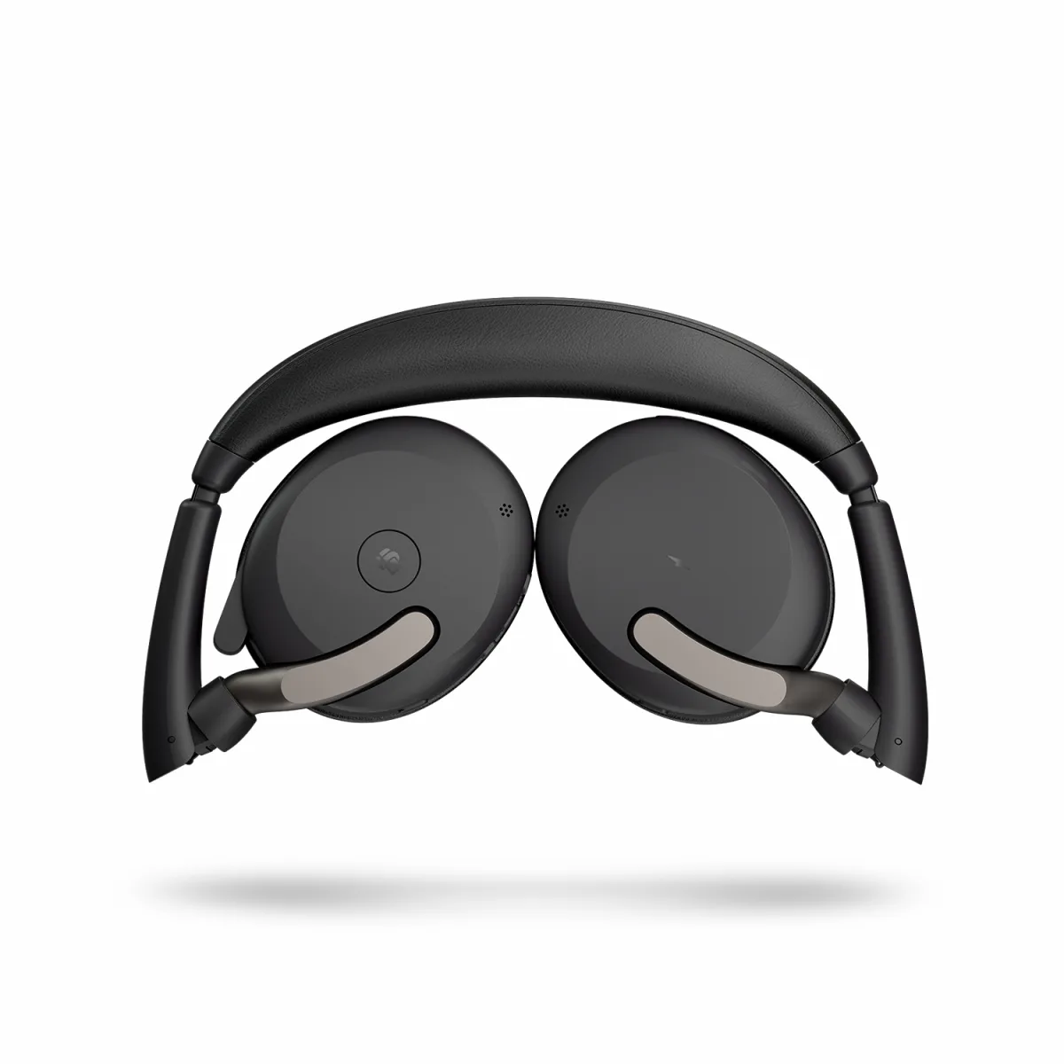 Jabra Casca EVOLVE2 65 Flex MS fara fir, Stand incarcare, Binaural, On-Ear, USB-C, Black angle