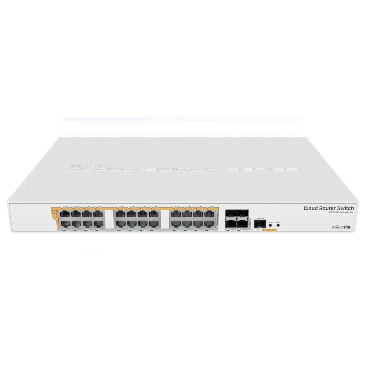 MikroTik Switch 24Port, 4 SFP, POE CRS328-24P-4S+RM