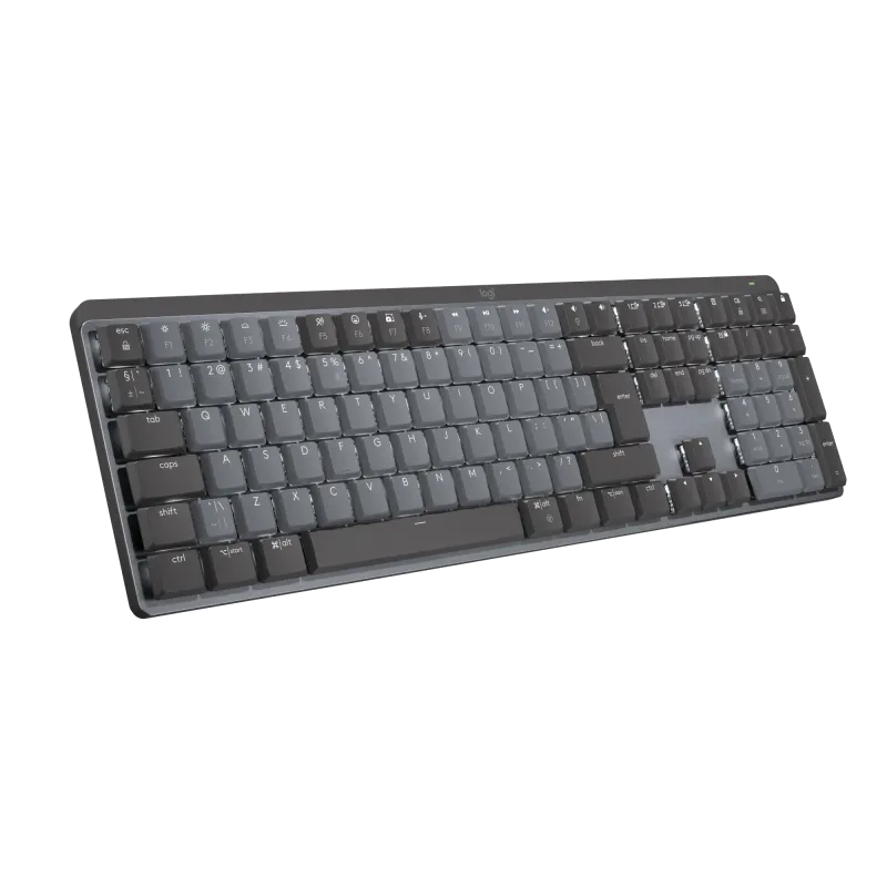 Logitech MX Mechanical Tactile Quiet, US International, Graphite