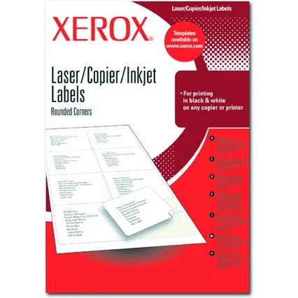 Xerox Etichete autoadezive A4 36 etichete 70x24mm 100 coli