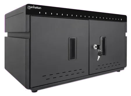 Manhattan 20-Port USB-C Desktop Charging Cabinet - 20 USB-C PD Ports (360W) 