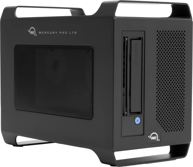 OWC Mercury Pro LTO-8 Thunderbolt cu banda, cleaner si SSD 4TB 