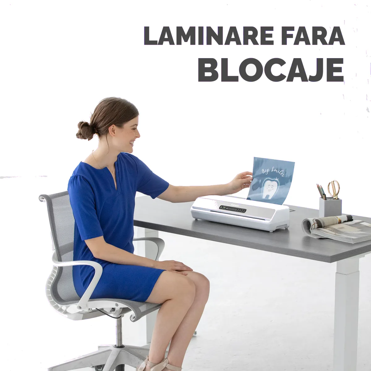Fellowes Laminator A3 Amaris 175mic 320mm 800mm/min 6role lifestyle